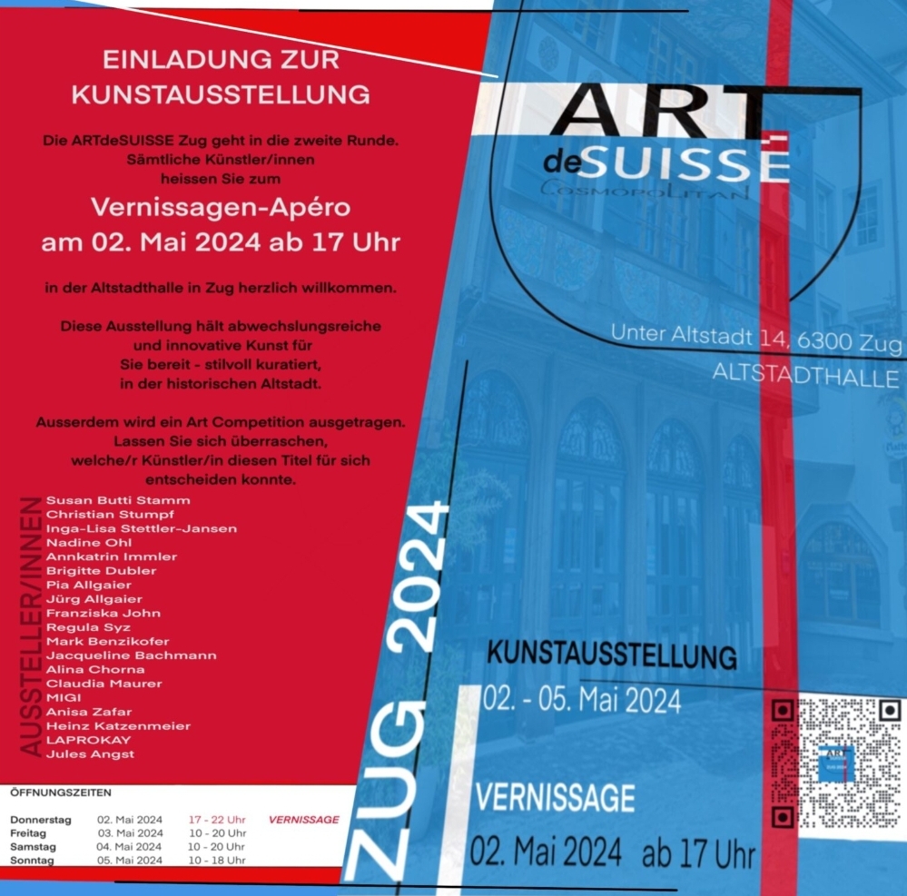 Kunstausstellung Art de Suisse in Zug