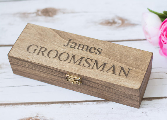 Personalisierte Geschenkbox Mit Vornamen Zur Hochzeit Fur Etsy