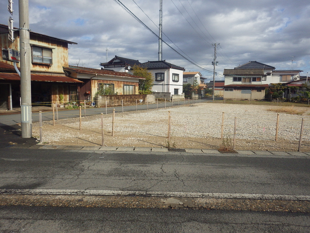 着工前