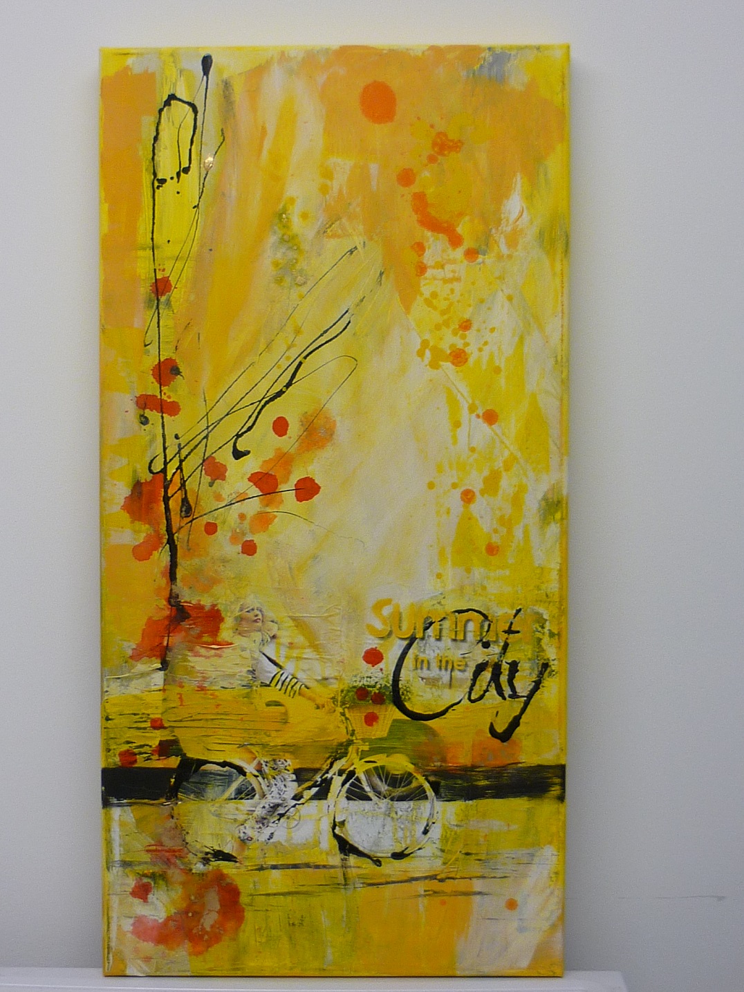 Summer in the City  40cmx80cmx3,5cm  230,-
