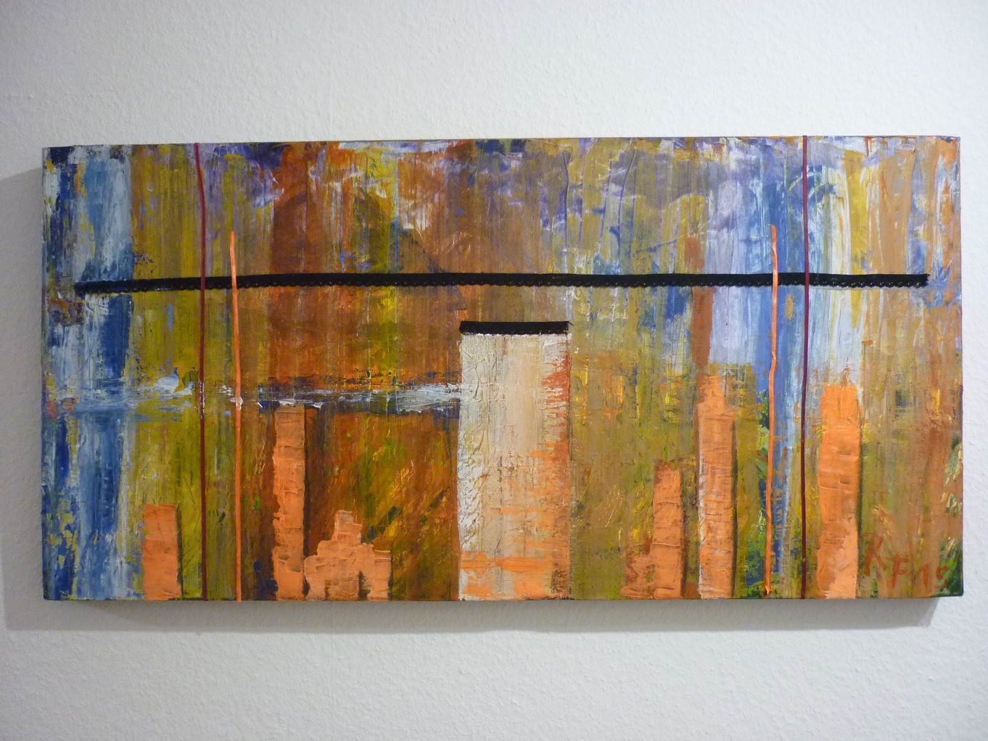 Skyline  40cmx80cmx3cm   160,-