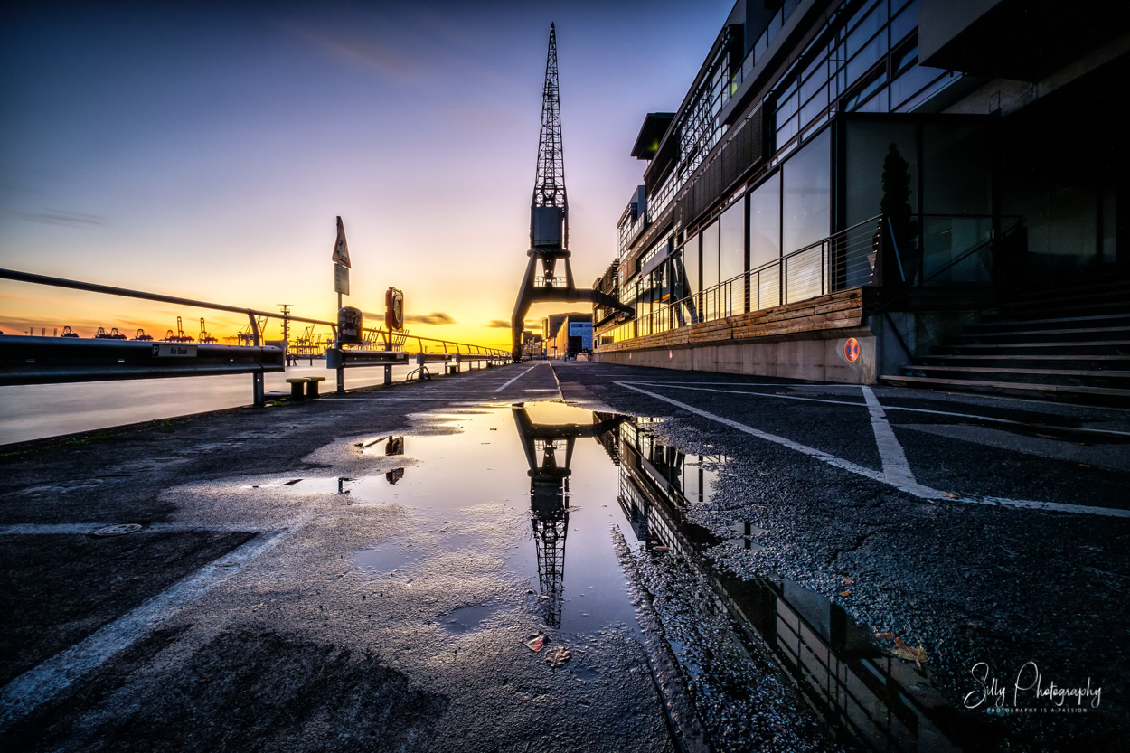 Hamburg / Dockland, Hamburger Hafen, Langzeitbelichtung, 2017, © Silly Photography