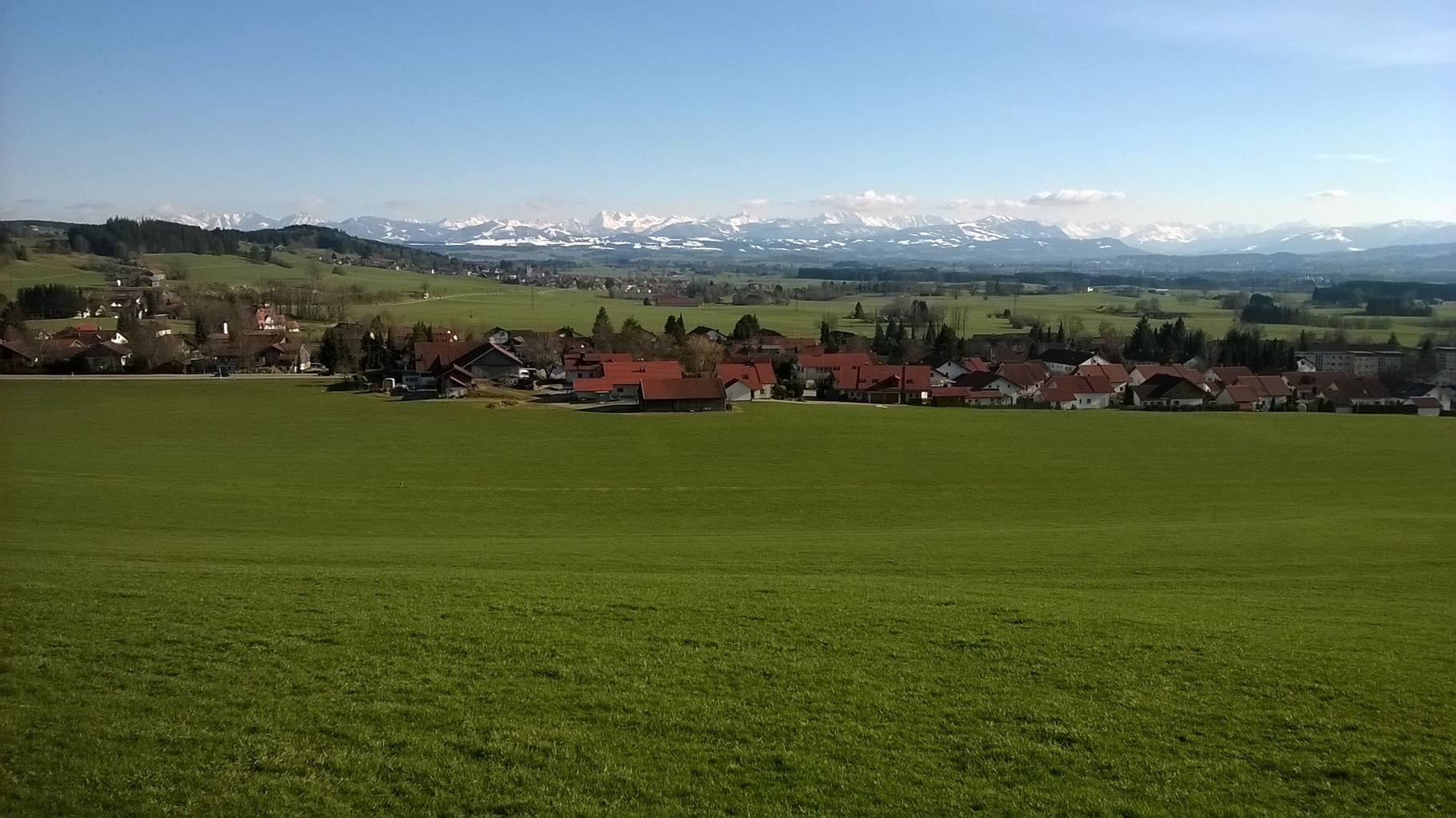 Ausblick vom Schützenheim