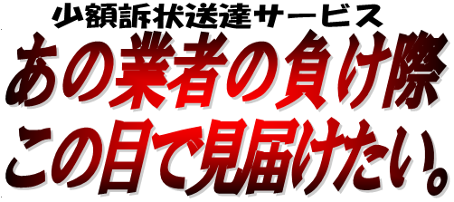 クーリングオフしてnetの少額訴状送達サービスで業者の負け際を見届けたい。