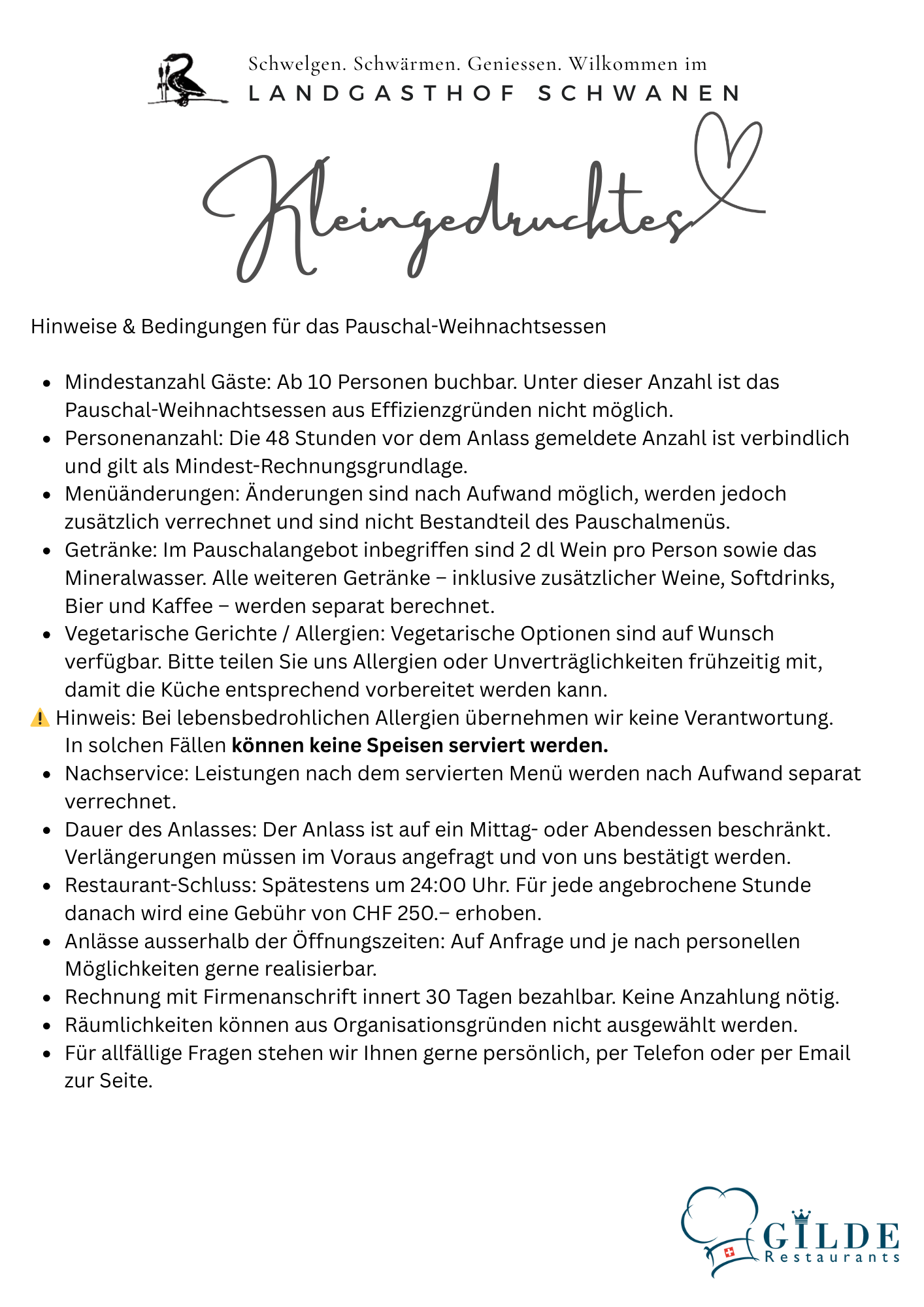 Kleingedrucktes