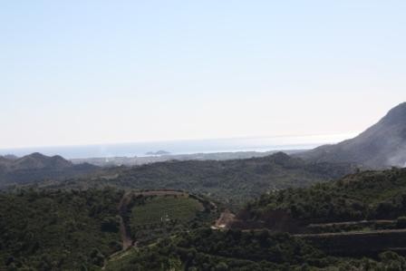 Aussicht auf Arbatax
