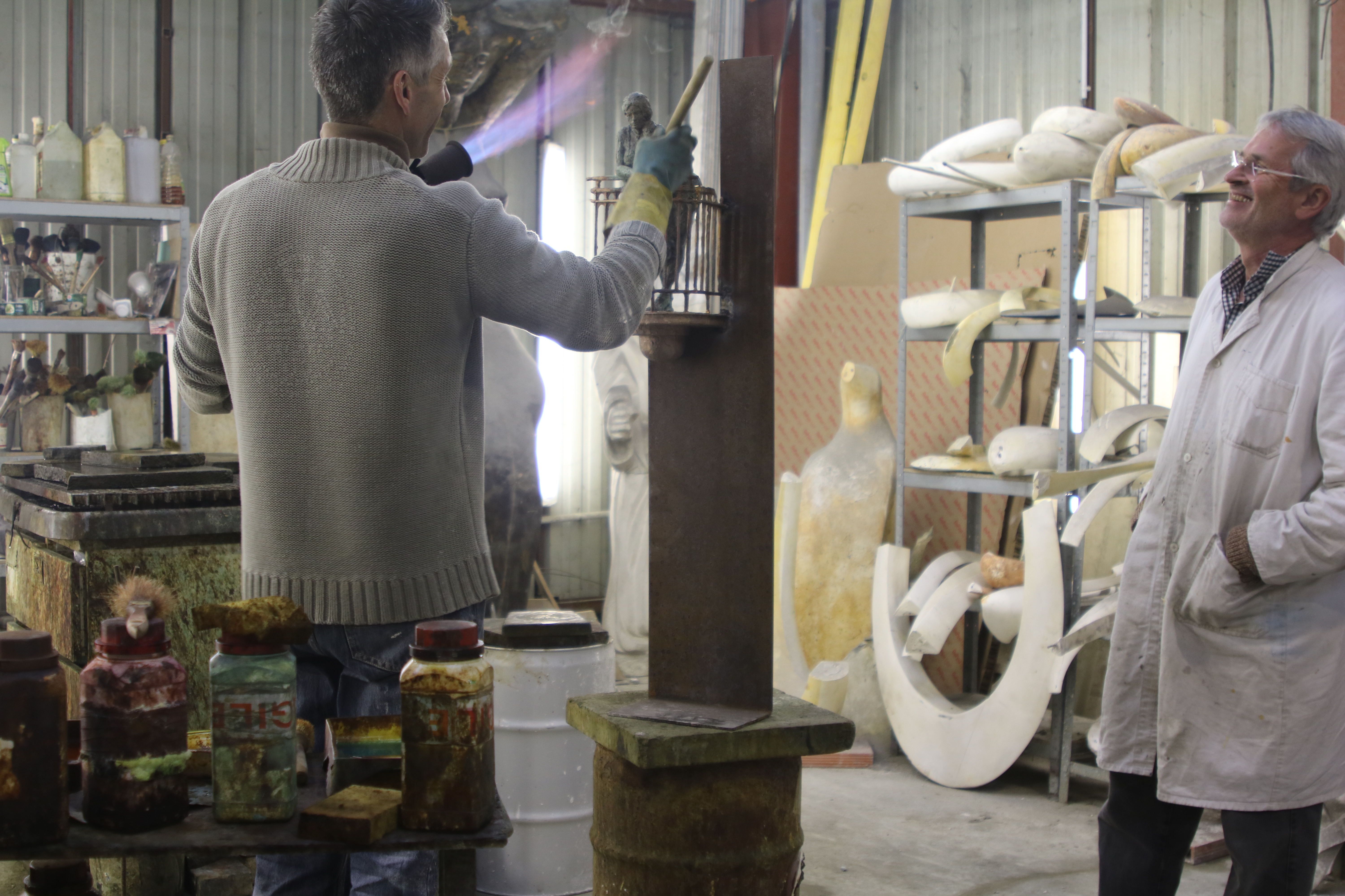 A la fonderie d'art LE FLOCH
