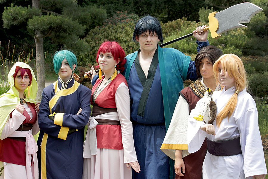 Cosplayer bei der Dokomi