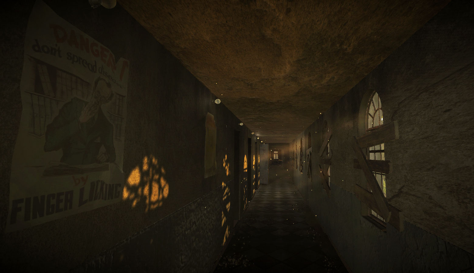First Floor Hallway