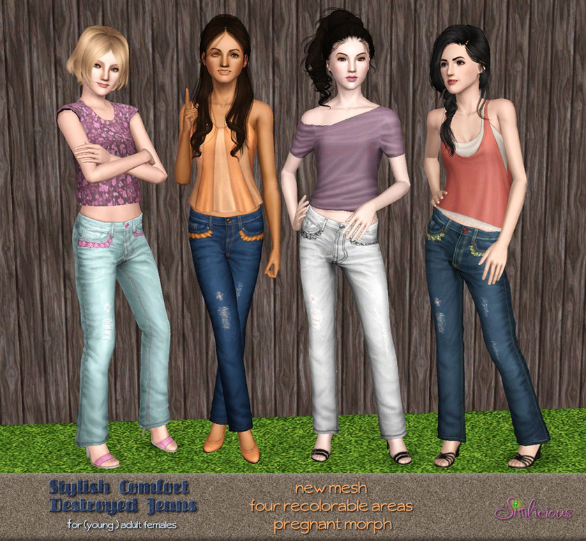 Click to visit the download page of Stylish Comfort Jeans