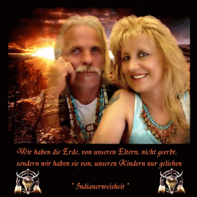 Geronimo Wolf  / Schamane und Ehefrau Doris
