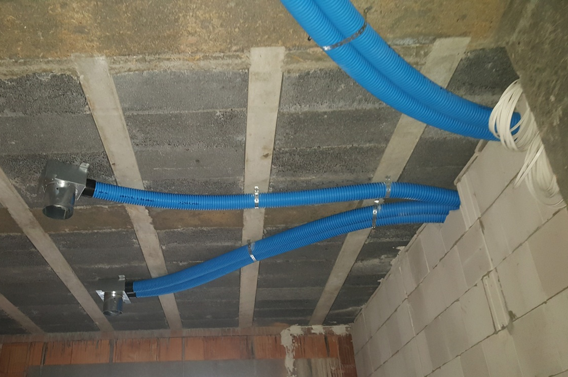 Quickflex réseau sous dalle hourdis