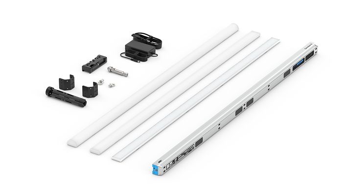 Puhlmann Cine - Omnibar 4 Set - blue/silver