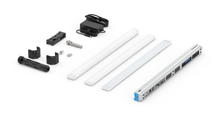 puhlmann.tv - Omnibar 2 Set - blue/silver
