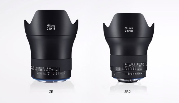 Puhlmann Cine - Zeiss Milvus lenses ZE-mount / ZF.2-mount