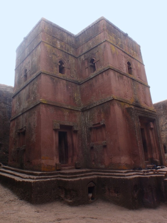 Lalibella, église monolithique, Ethiopie