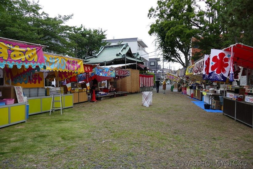 境内の露店（2023年）