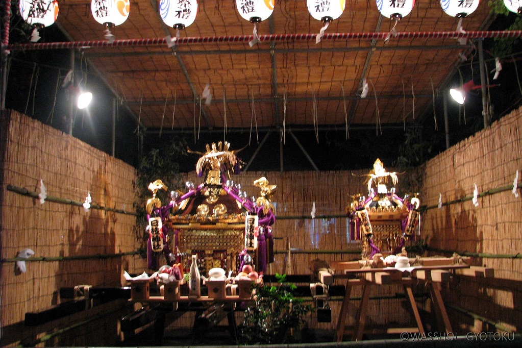 大神輿と中神輿