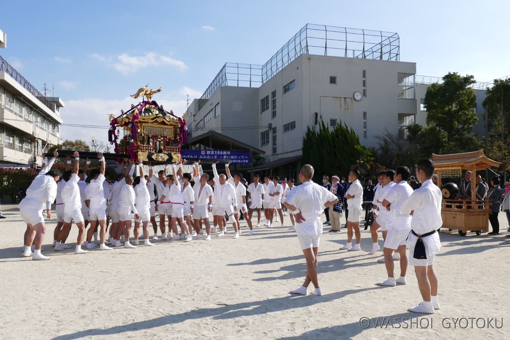 2023子ども神輿担ぎ体験 in 南行徳小 レポート