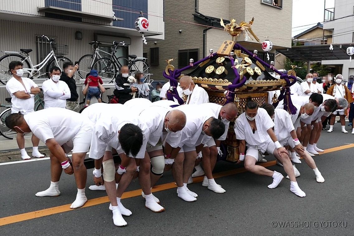 【宮神輿】３番手は湊新田