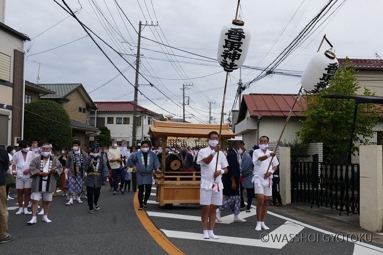 【宮神輿】４番手は湊
