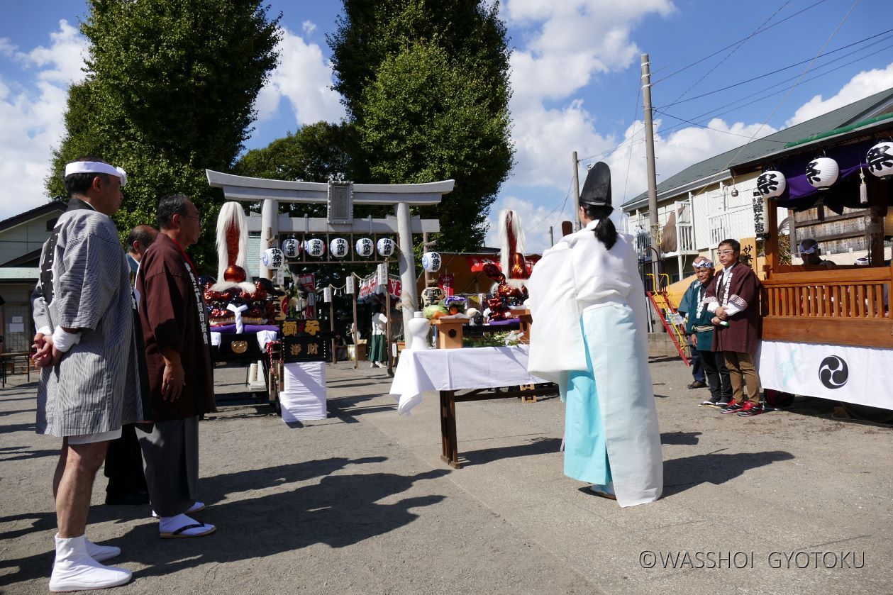 2024下妙典の祭礼レポート① 宵宮～地境式