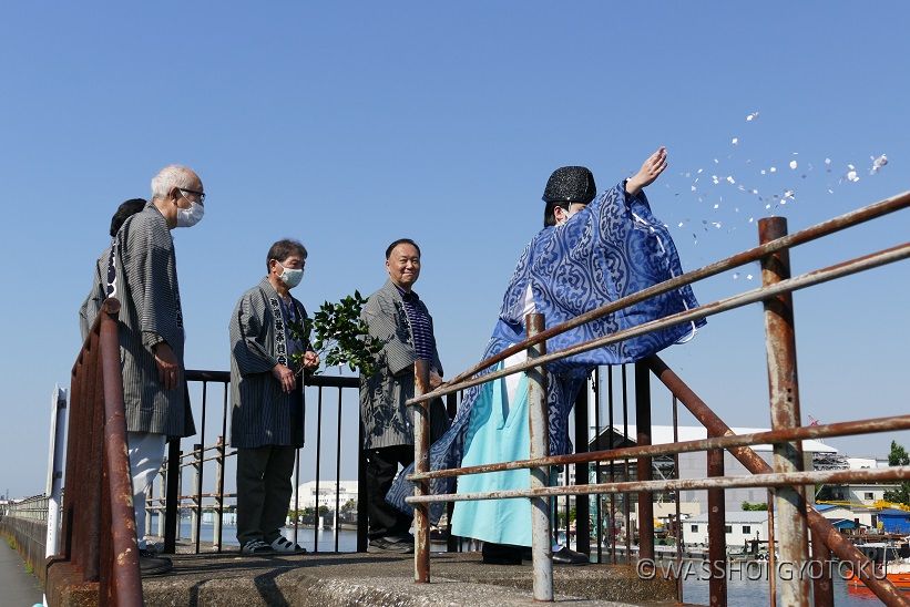 行徳の水神さまと本行徳神明社の水神祭