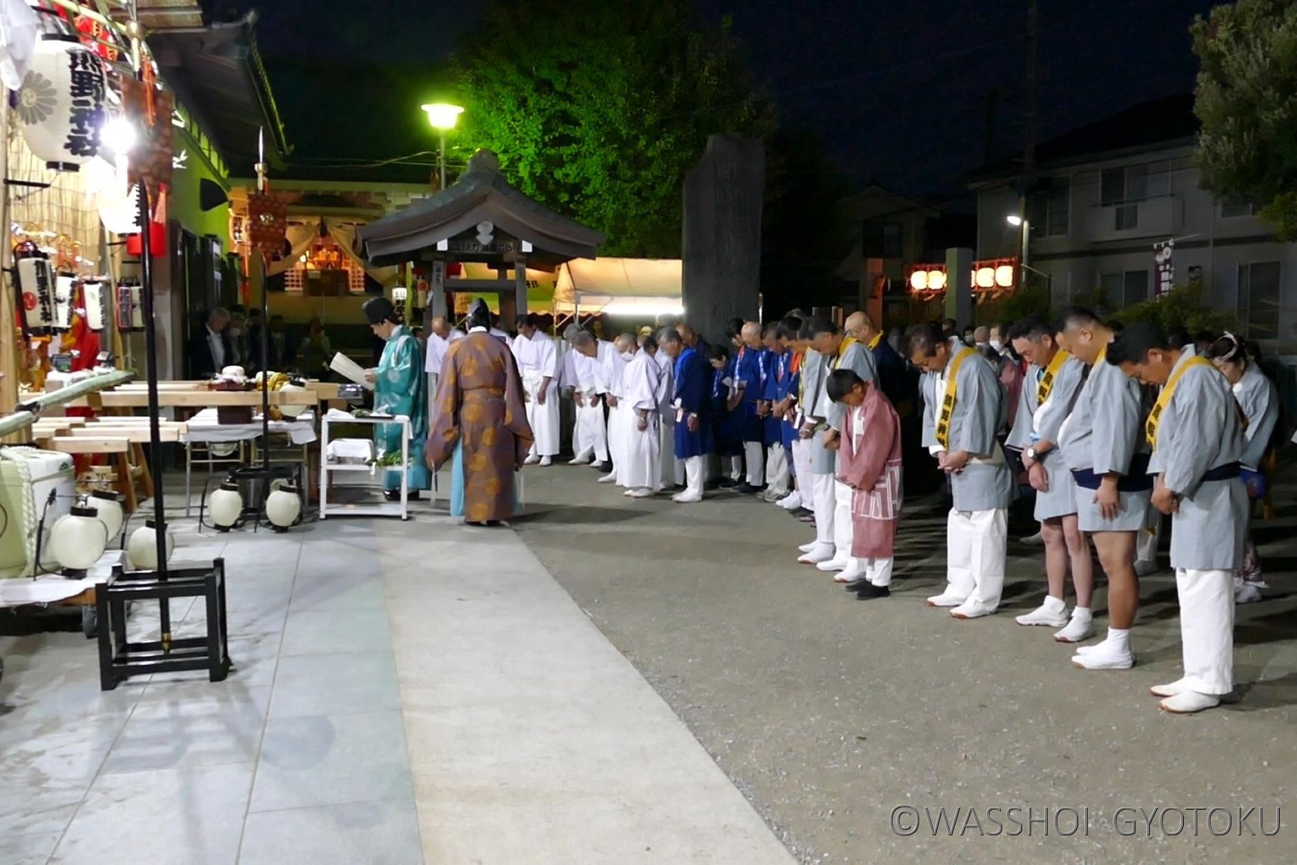 2023新井の祭礼レポート① 宵宮