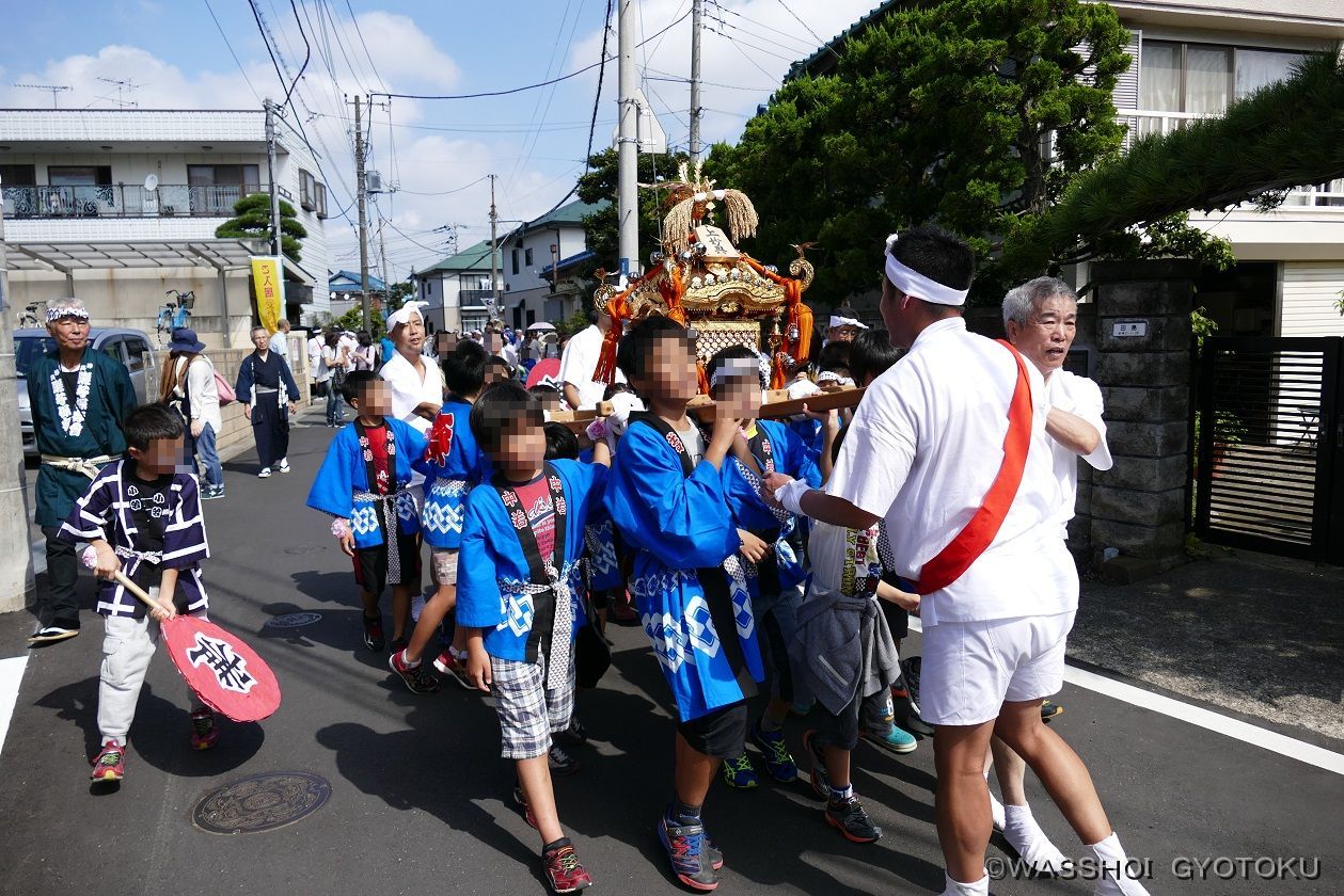 子ども神輿、