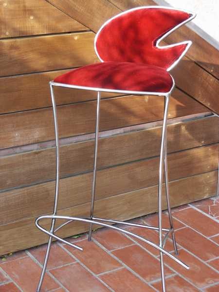 chaise haute flame