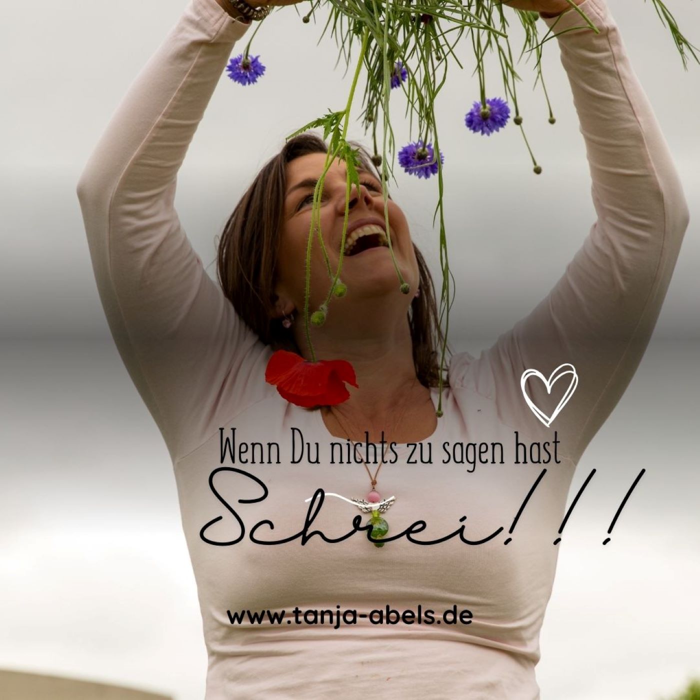 Wenn Du nichts zu sagen hast - Schrei!