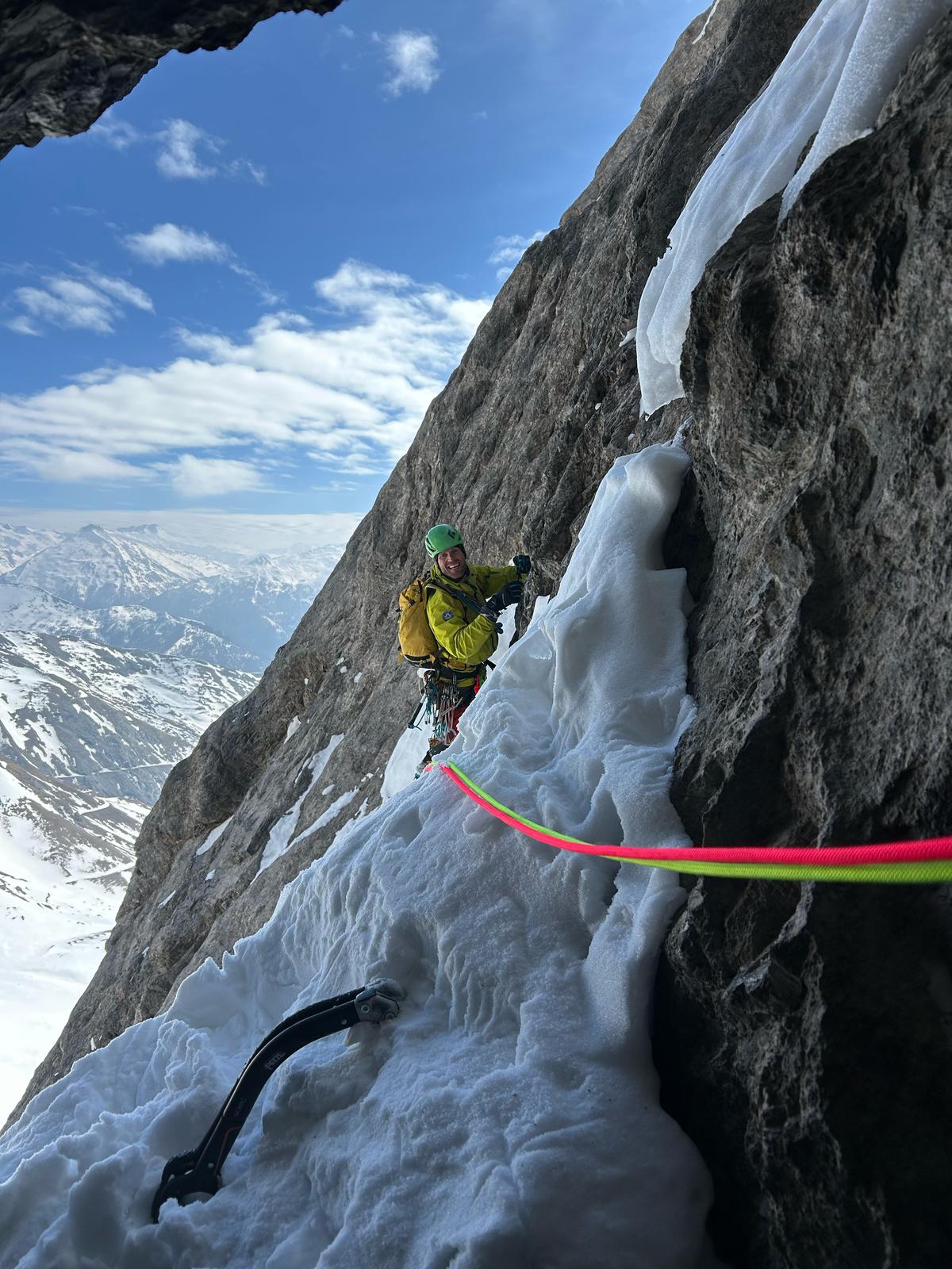 Départ de L2 - Alpinisme/Goulotte