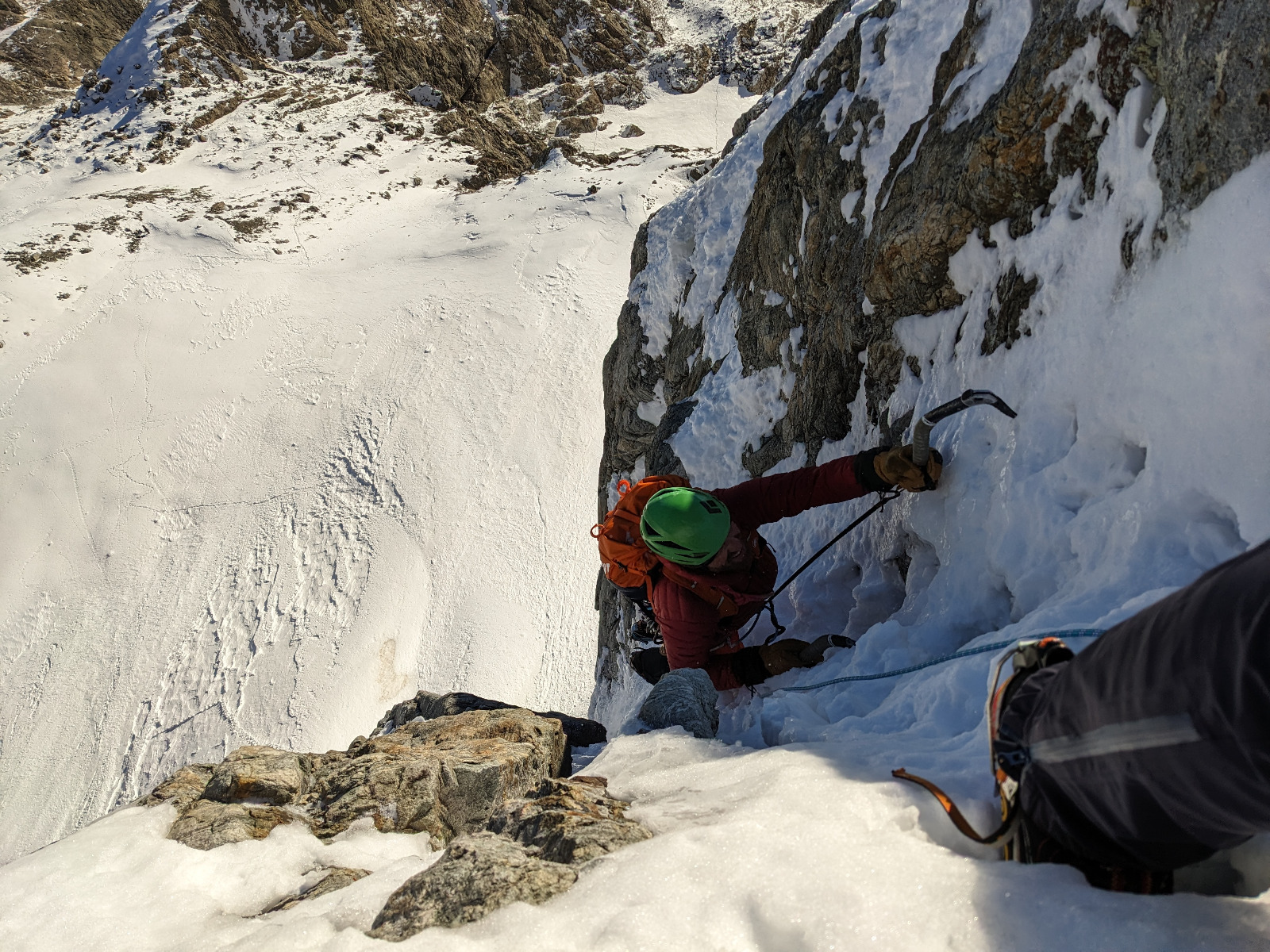 Les 1ères longueurs - Alpinisme - Pelvoux