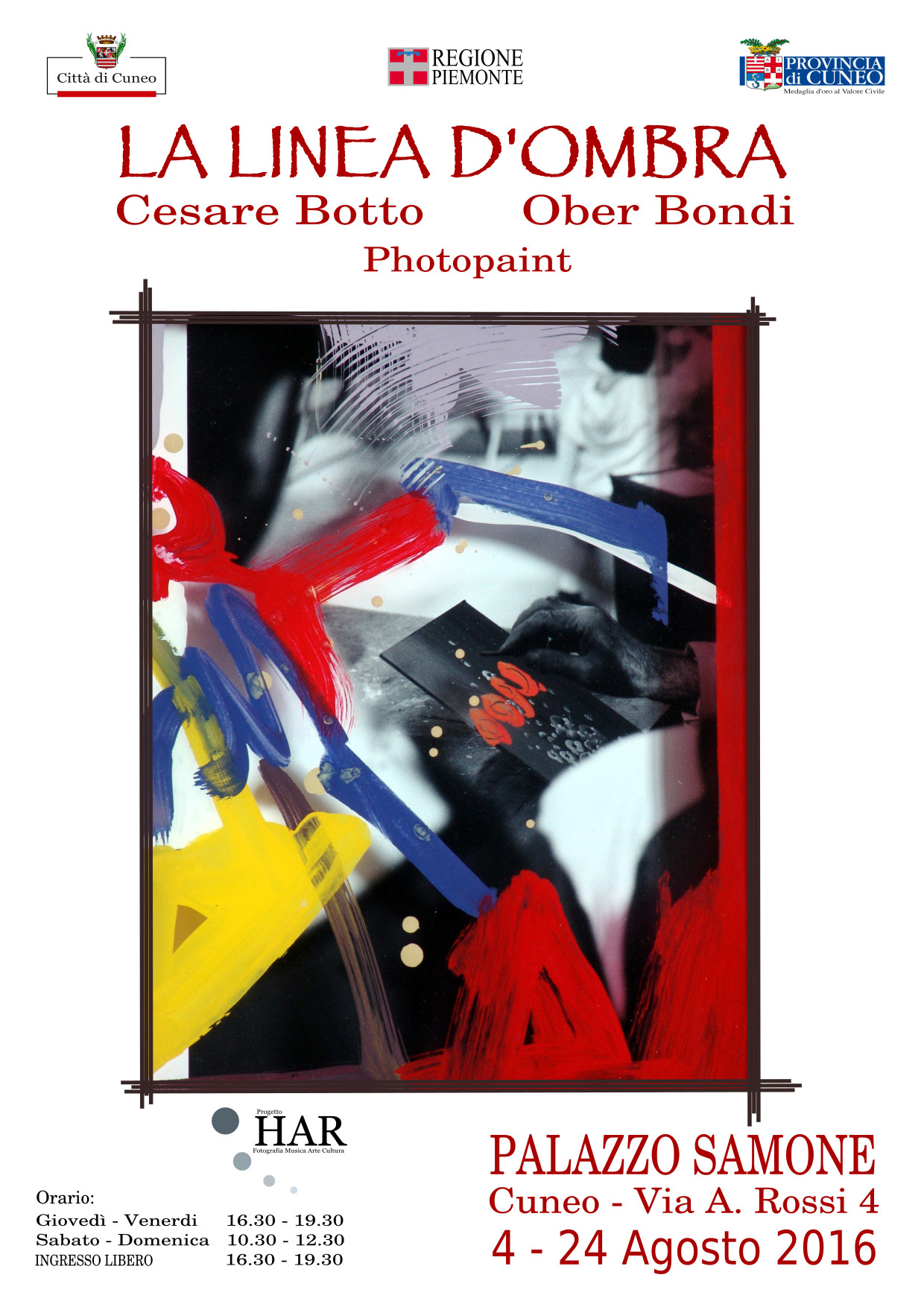 LA LINEA D'OMBRA Progetto HAR Fotografia