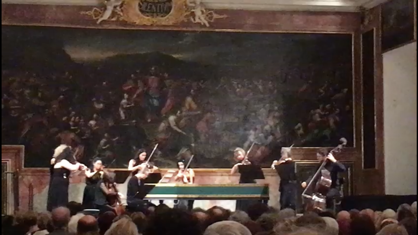 "Bach im Kaffeehaus": Werke von J.S. Bach (Cembalokonzert d-Moll), Johann Bernhard Bach und  G.F. Händel mit recreationBAROCK im Minoritensaal Graz, unter der Leitung von Eva Maria Pollerus