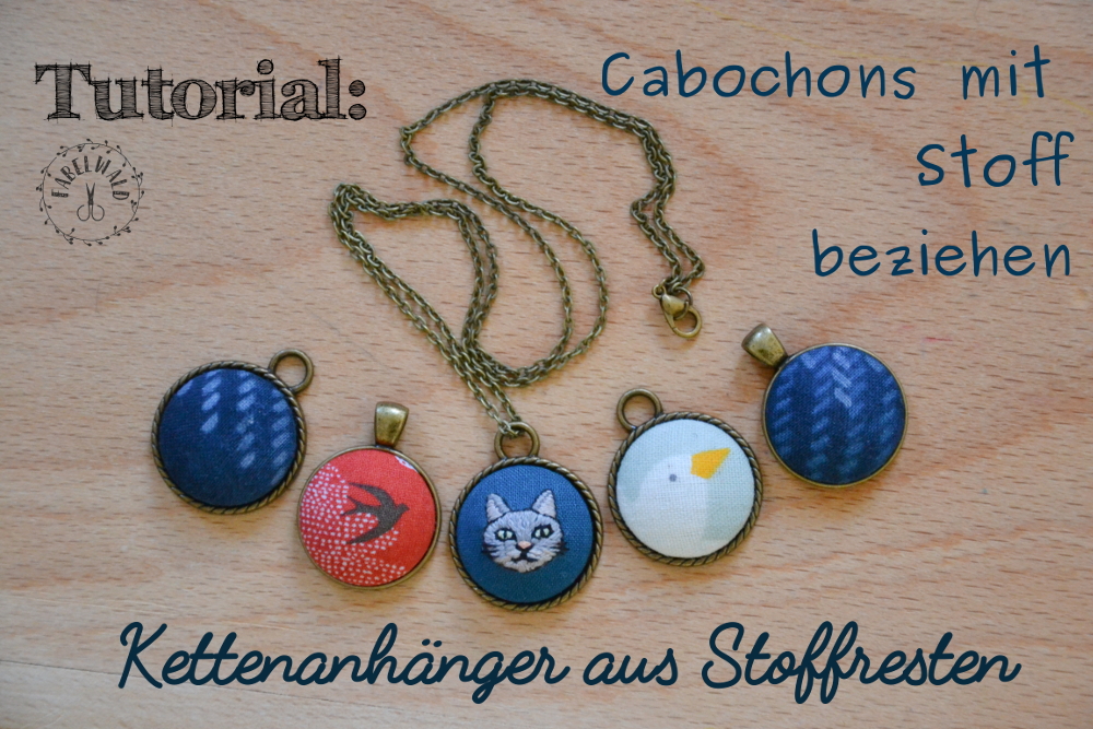 Neues Tutorial: Schmuck aus Stoffresten