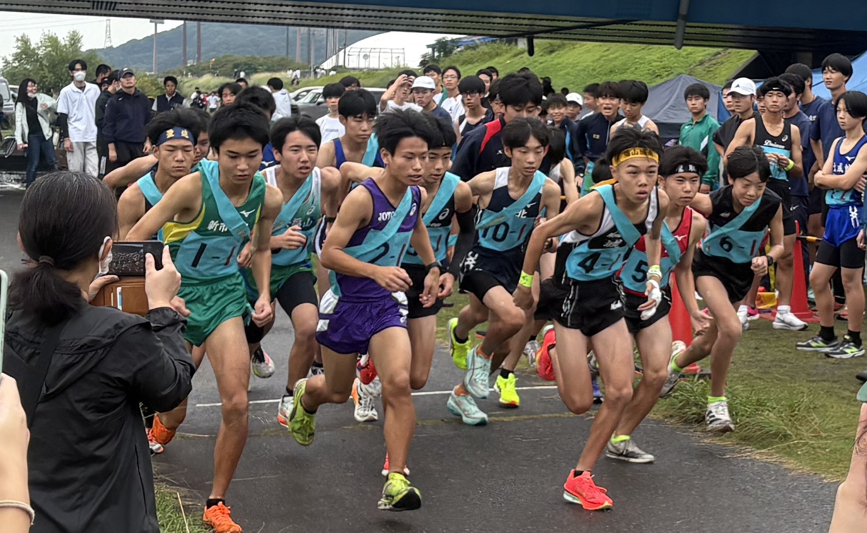 25年10月4日/中国中学校駅伝 第41回福山地区予選大会 /ぷらすえ~るレポート