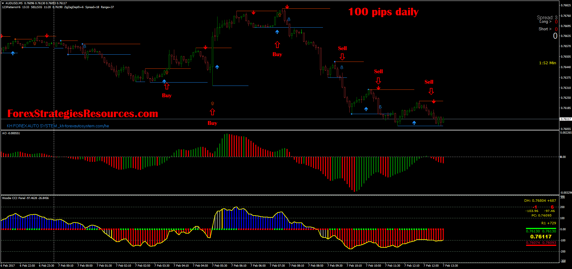 100 pips top
