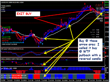 Pips Flush exit example