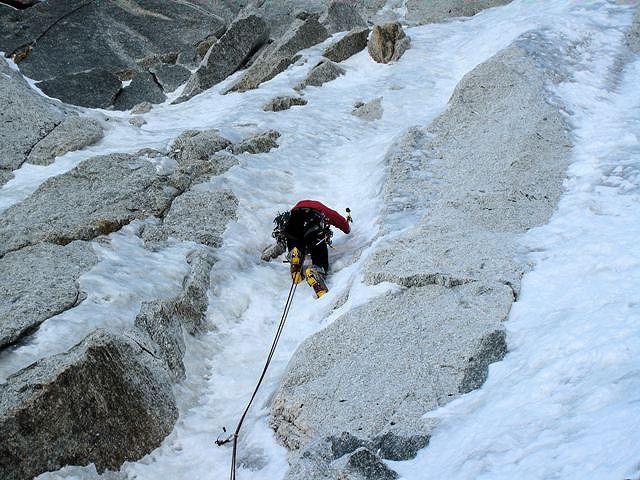 Goulotte Monte Bianco