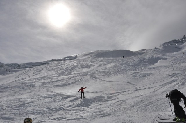 Discesa della Vallèe Blanche