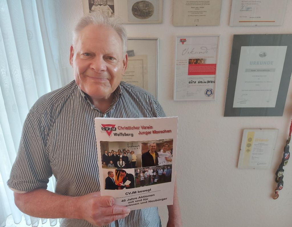 Götz Grünberg, Urgestein im CVJM Wolfsburg