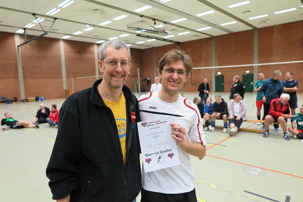 Michael Meixner (links) und Marcio Holzer vom CVJM Wolfsburg