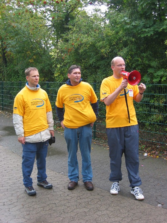 Ingolf Viereck, Manfred Wille und Frank-Michael Mücke (von rechts)