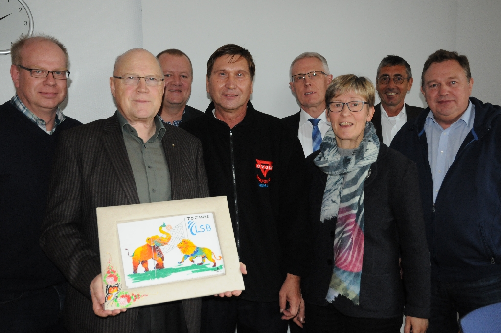 Thomas Dyszack (vl), Thorsten Schulte, Wolf-Rüdiger Umbach, Manfred Wille, Reinhard Rawe, Gabriele Wach, Norbert Engelhardt, Michael Koop