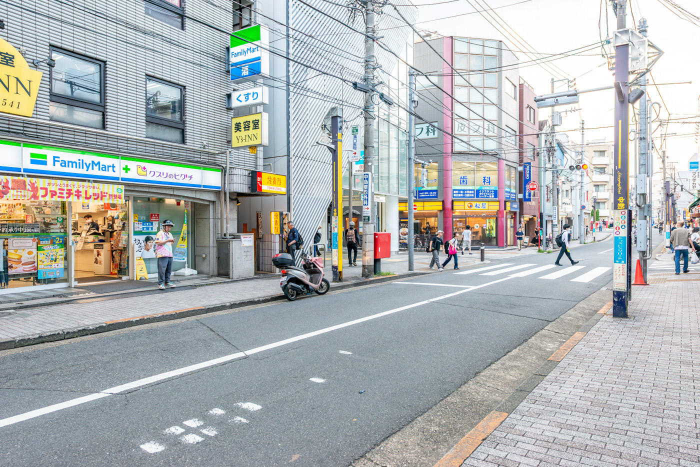 中野新橋駅前（400ｍ）