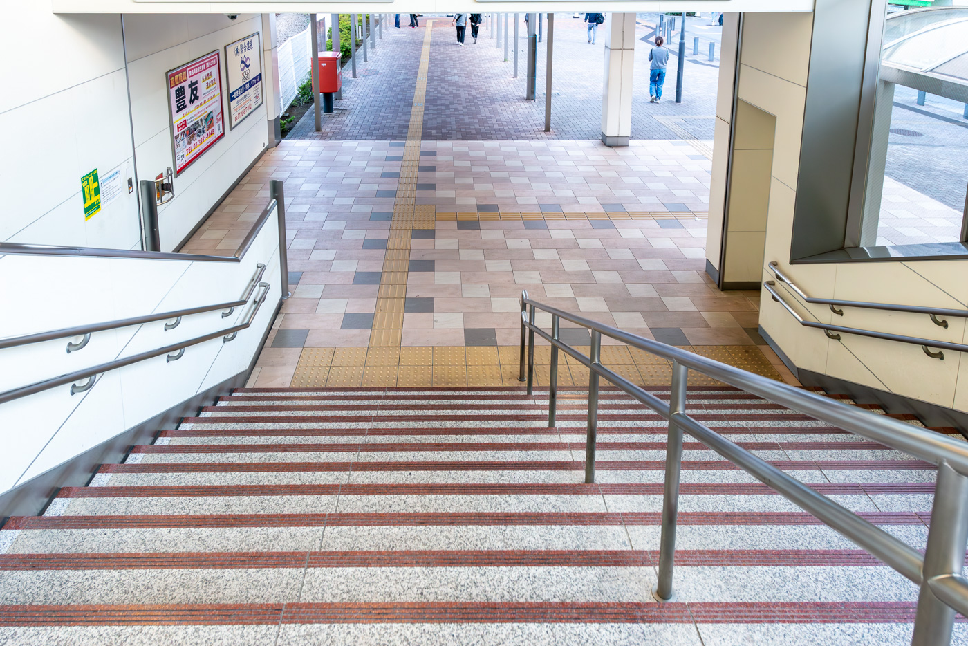 整備された南口エリア