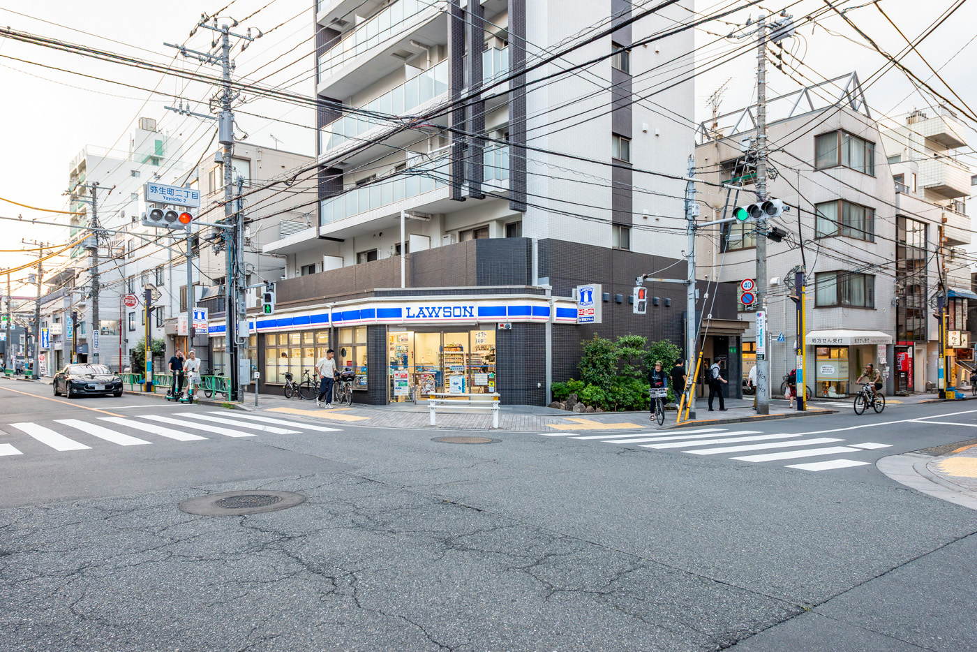 ローソン中野新橋店（500ｍ）