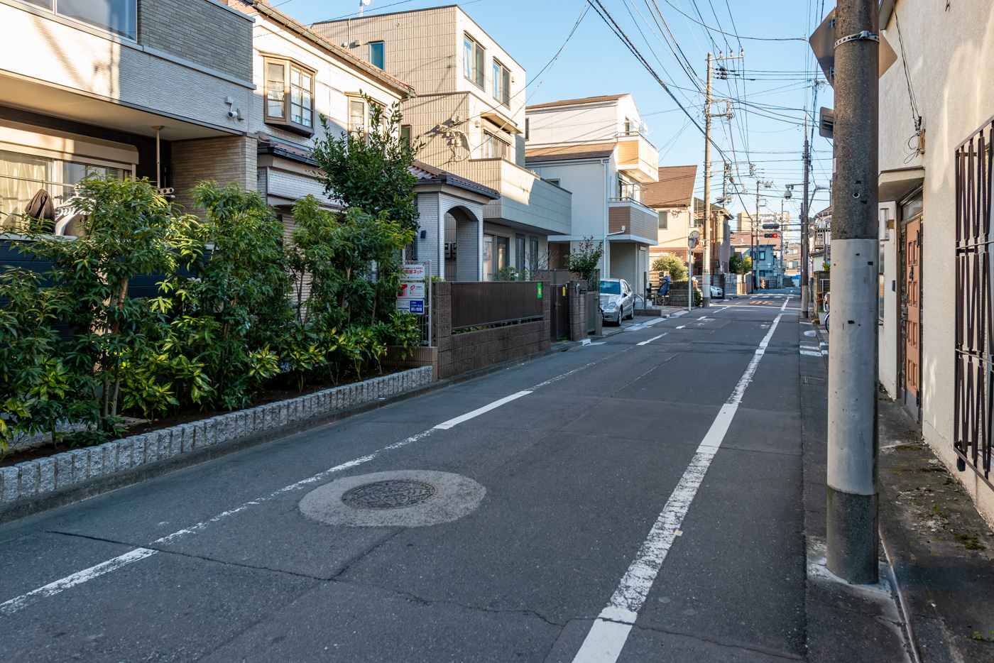 現地までの通り