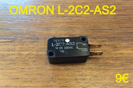 MICRO-SWITCH : OMRON L-2C2-AS2